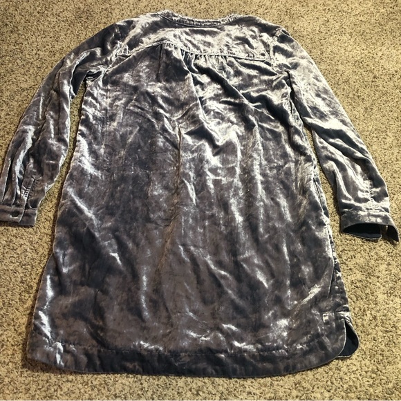 Anthropologie Velvet Tunic Dress- XS - Picture 2 of 7